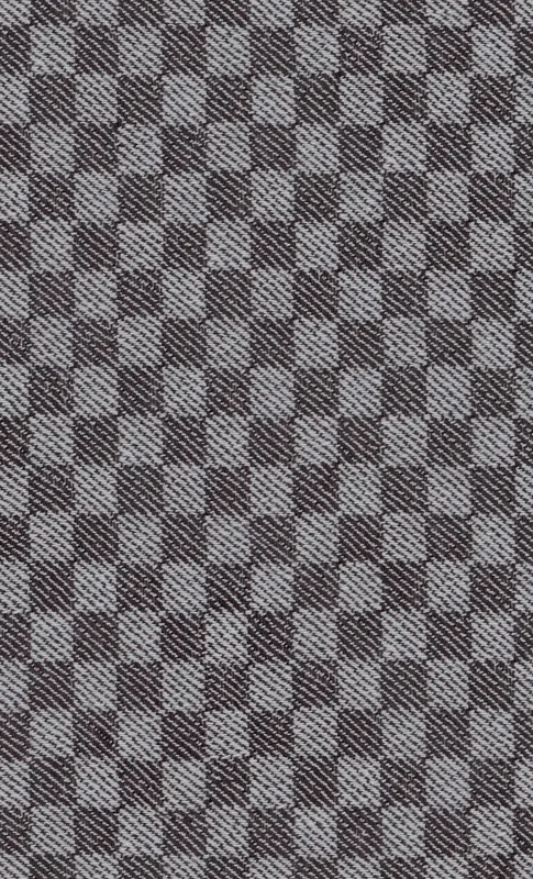 Steel Grid Woven Check Tough Case for Samsung design — close-up woven twill fabric pattern in alternating light grey