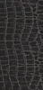 Dark Croc Skin Clear Case for iPhone design — close-up black crocodile skin scale pattern with deep charcoal tones