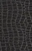 close-up black crocodile scale skin texture with raised interlocking rectangular scales and deep charcoal tones