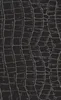 Midnight Croc Tough Case for Samsung design — close-up black crocodile skin scale pattern with raised ridges and deep