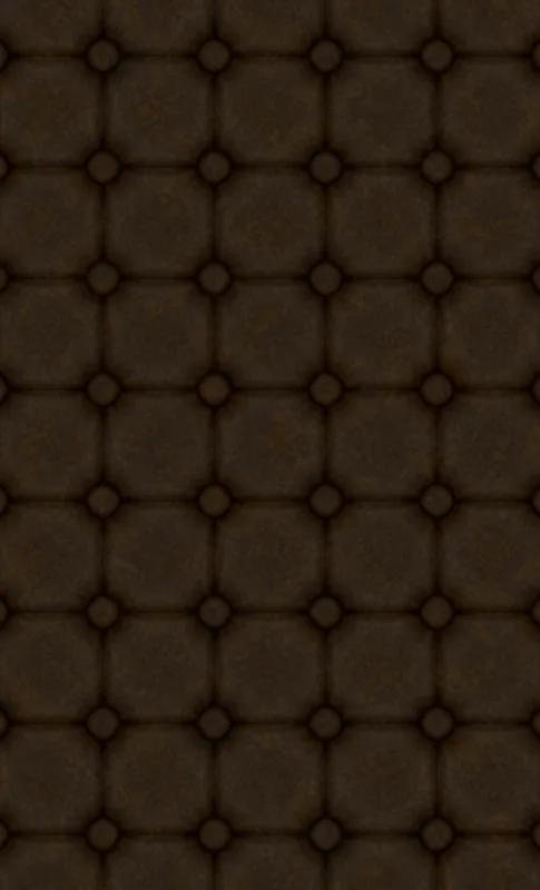 Dark Cobblestone Armor Tough Case for Samsung design — repeating dark brown octagonal cobblestone tiles with deep shadowed