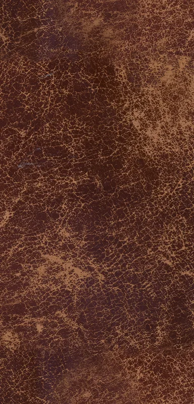 Worn Leather Vintage Clear Case for iPhone design — distressed leather texture in deep mahogany and warm tan with crackled