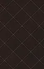 diagonal quilted diamond grid with dashed stitch lines and cross points on deep espresso dark brown background