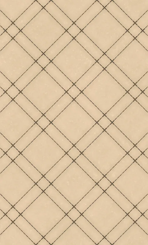 Classic Diagonal Grid Tough Case for Samsung design — warm beige diagonal double-line grid forming repeating diamond lattice