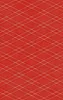 repeating cream-white diamond lattice grid over a deep crimson red textured background in a quilted isometric style