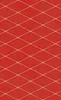 Red Diamond Quilted Elegance Tough Case for Samsung design — repeating diamond argyle grid with ivory double-stitch lines
