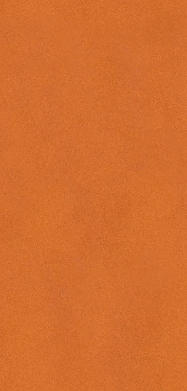 Burnt Orange Minimalist Clear Case for iPhone design — smooth solid burnt orange surface with subtle warm texture variation