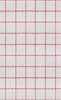 Classic Red Windowpane Check Tough Case for Samsung design — red and white windowpane check pattern with evenly spaced grid